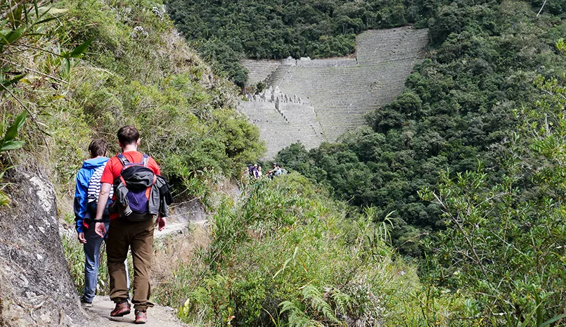 Group travelers in the Inca Trail Journey | KCusco Tours