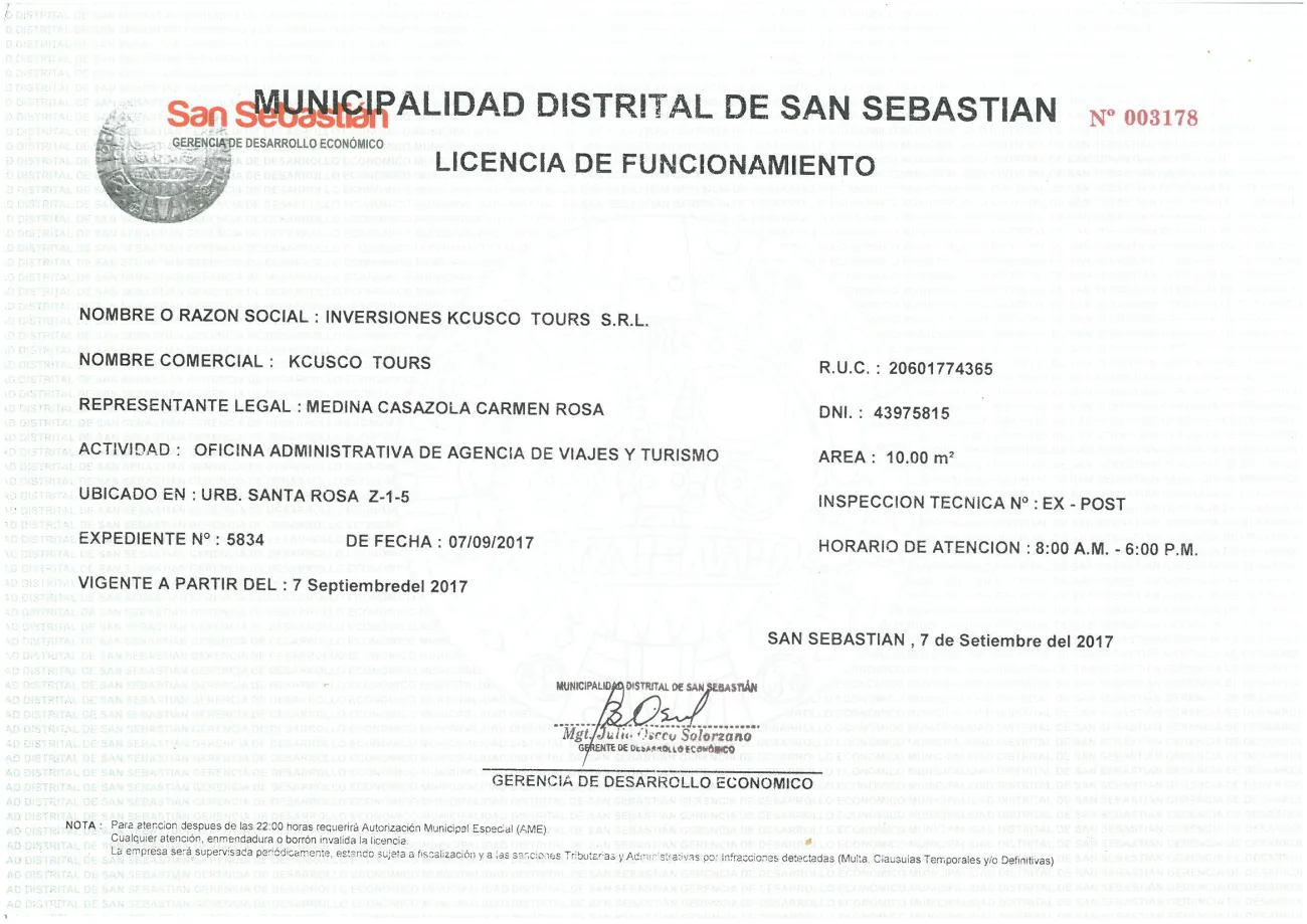 LICENCIA