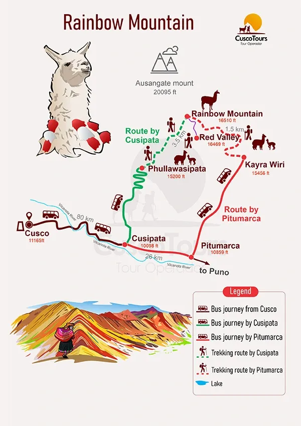 map rainbow mountain vinicunca