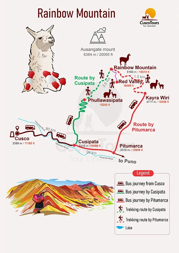 raincow mountain map